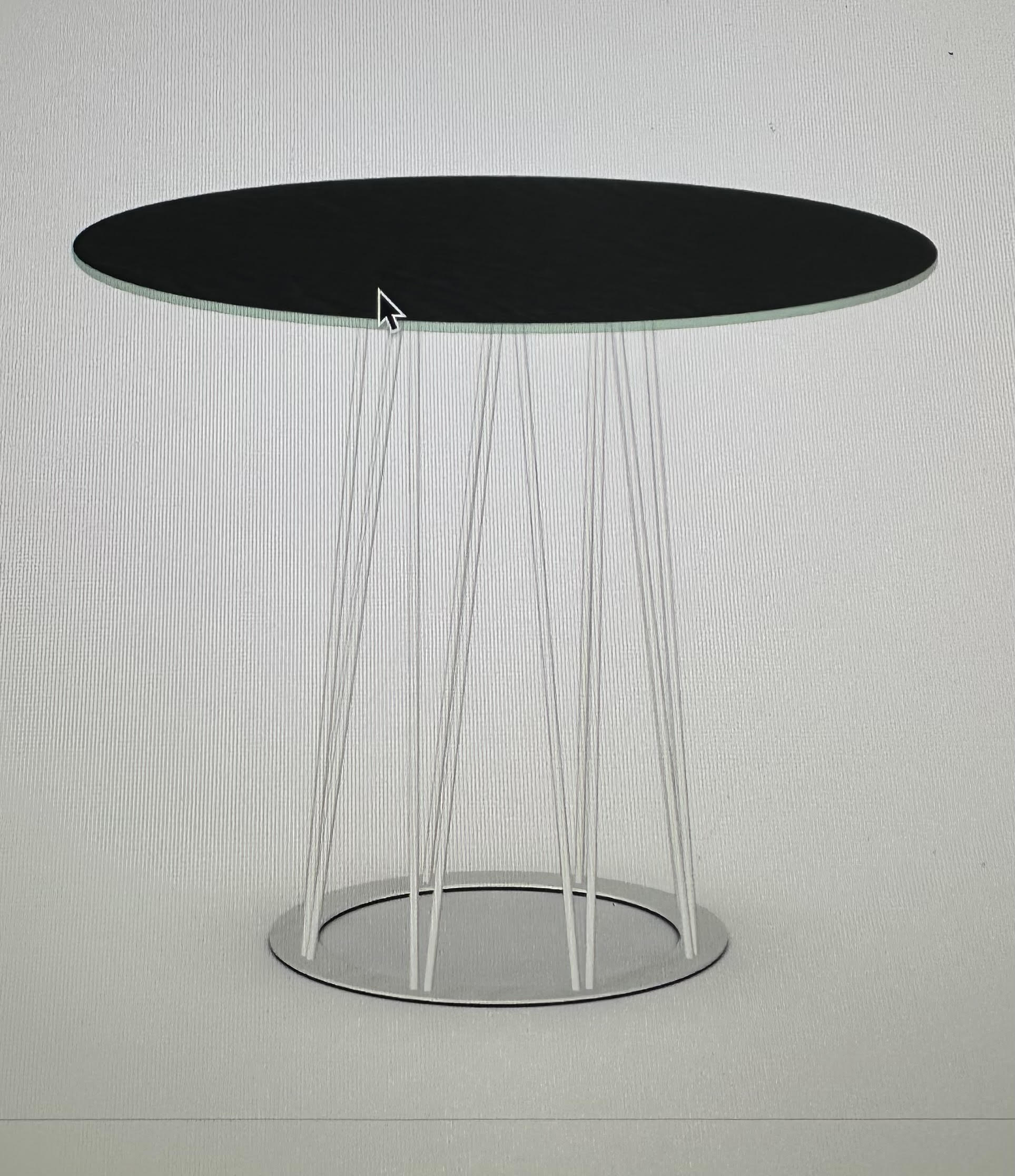 Caly Pub Table  42in Floor Model - Euro Living Furniture